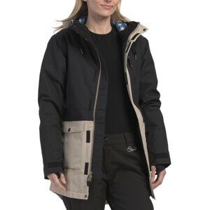 AIRBLASTER Black/Sand Stay Warm Stay Wild Parka